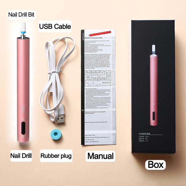 Led Mini Nail Drill Pen