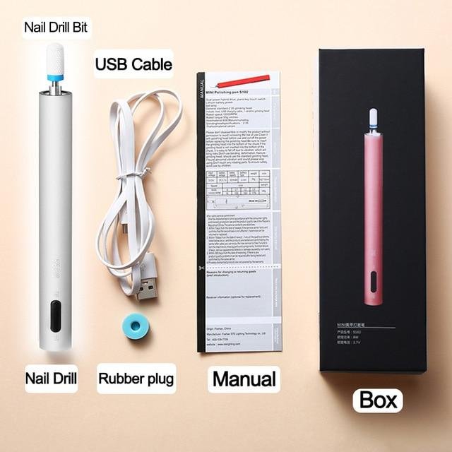 Led Mini Nail Drill Pen