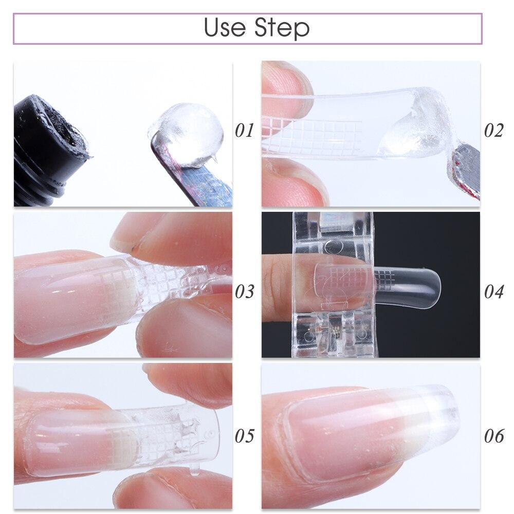 High Quality Acrylic Nail Pinching Clips for Nail Extension 10pcs