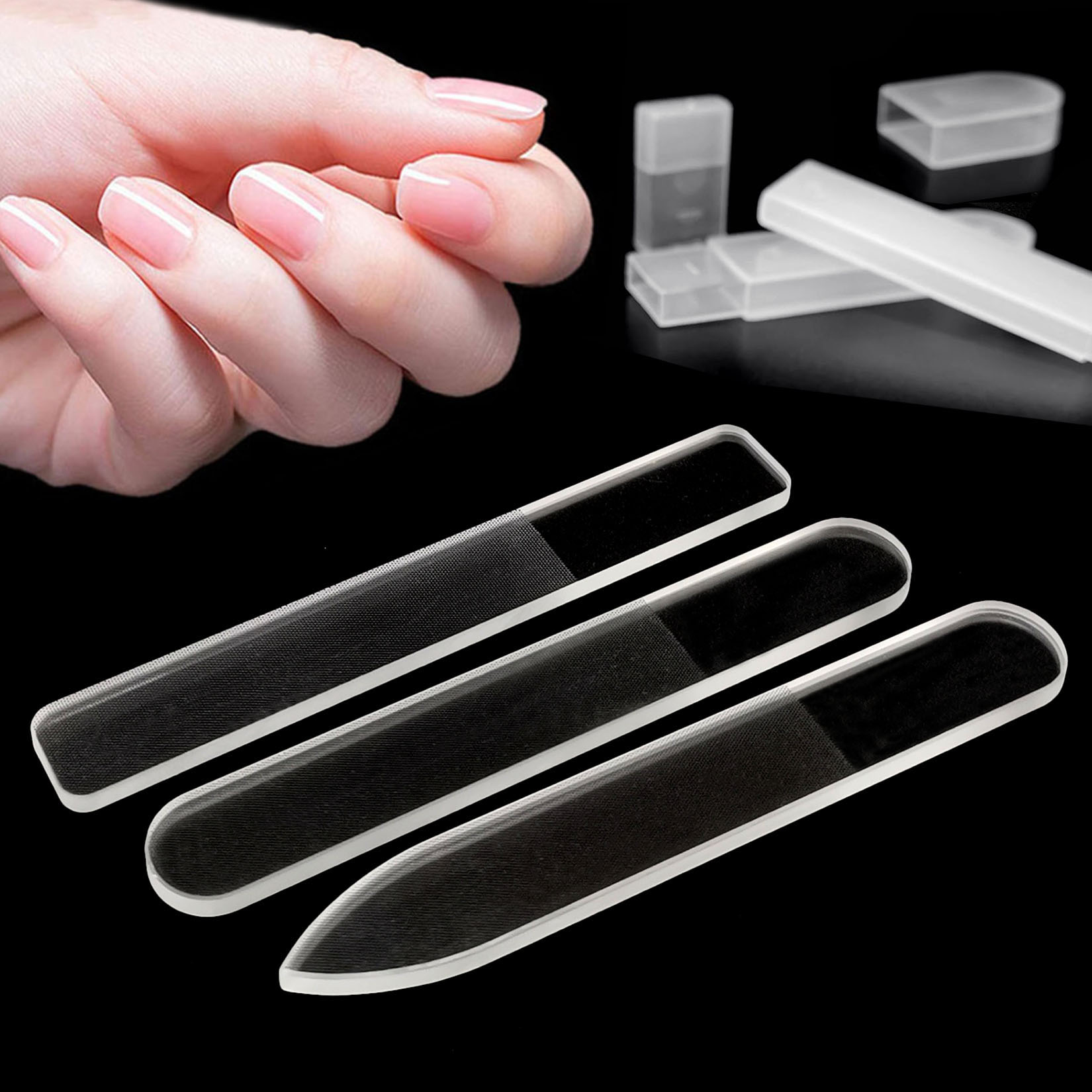 Professional Washable Nano Glass Nail File Buffer VN1923