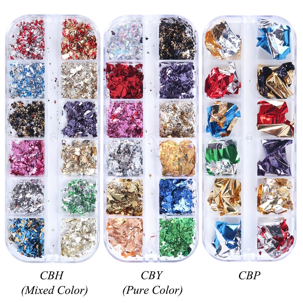 Glitter Aluminum Flakes Sequins  VN152066