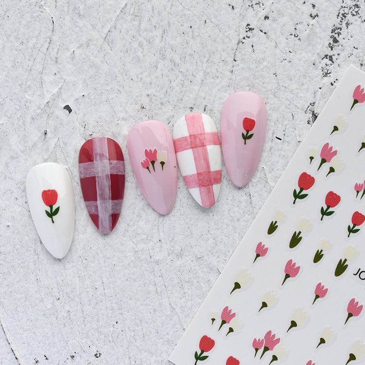 Nail Sticker - Tulip