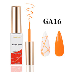 Liner Gel Art Polish - GA16 NEON ORANGE