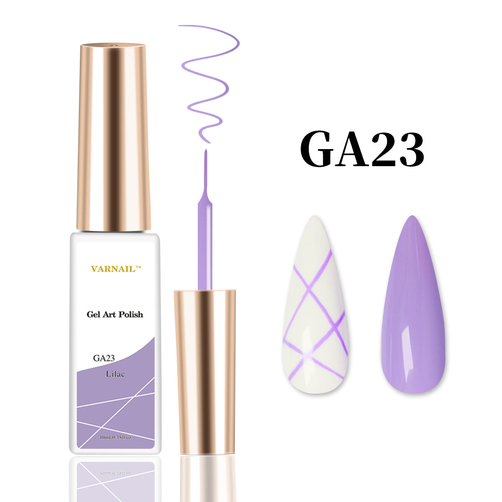 Liner Gel Art Polish - GA23 Lilac