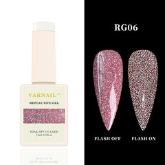 6 Colors Reflective Gel Polish Set - GS03