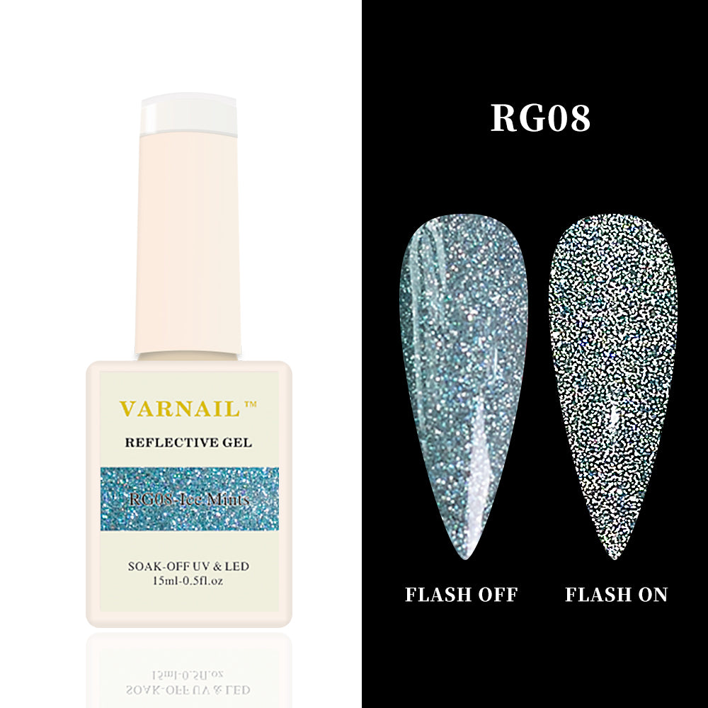 6 Colors Reflective Gel Polish Set - GS03