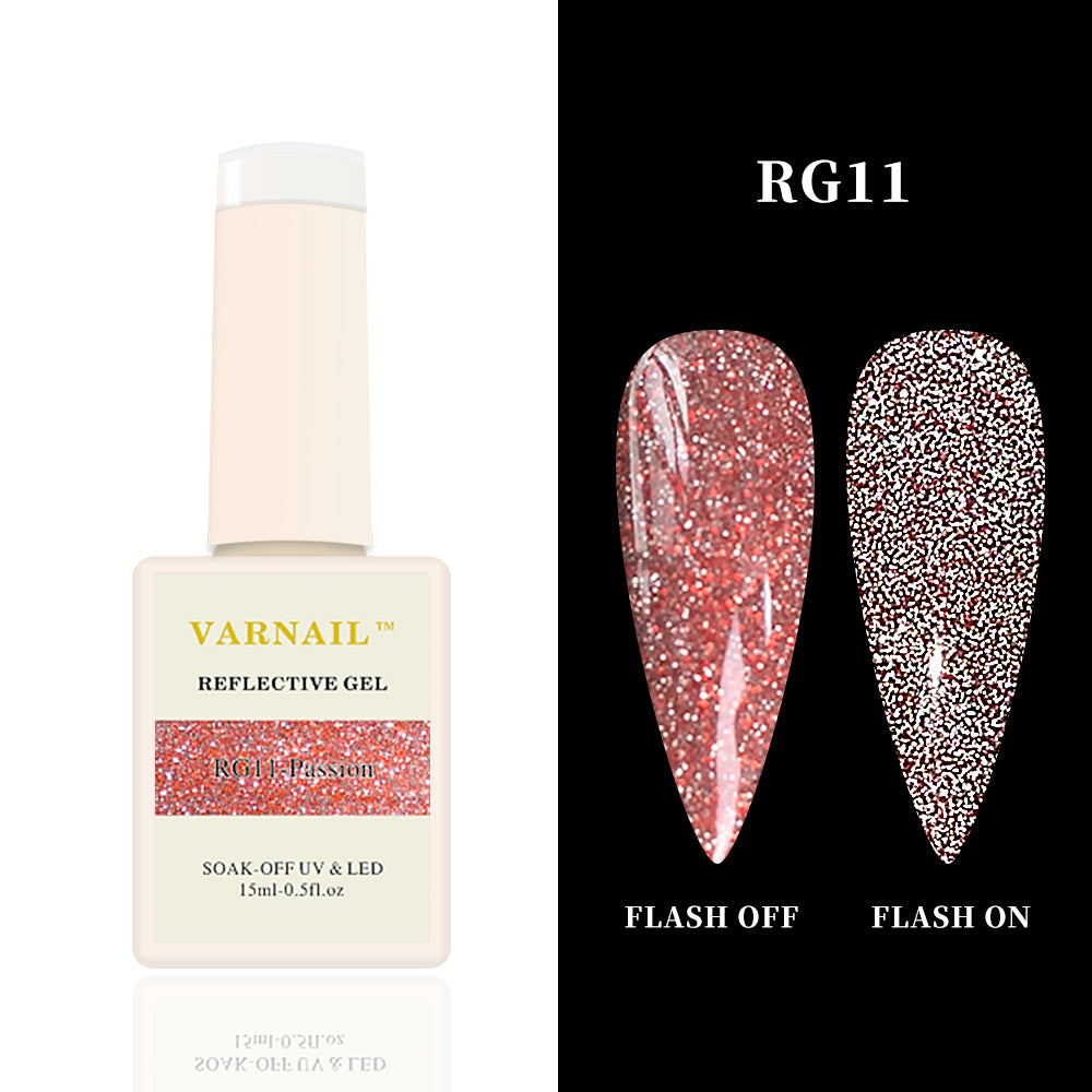6 Colors Reflective Gel Polish Set - GS03