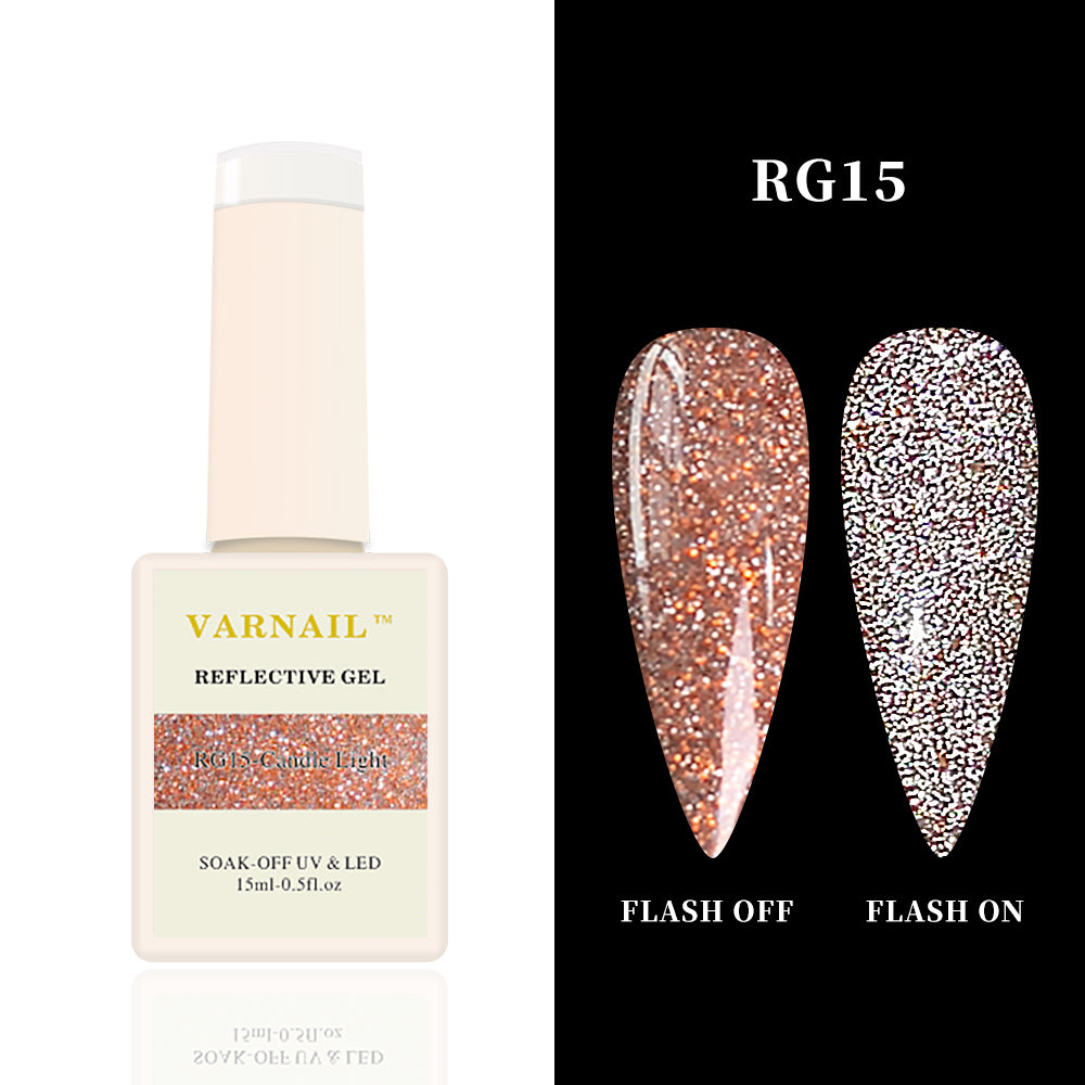 6 Colors Reflective Gel Polish Set - GS03