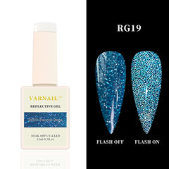 6 Colors Reflective Gel Polish Set - GS04