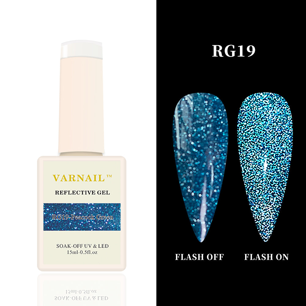 Reflective Gel - RG19 Peacock Green