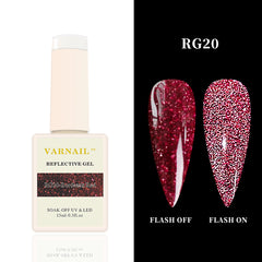 6 Colors Reflective Gel Polish Set - GS04