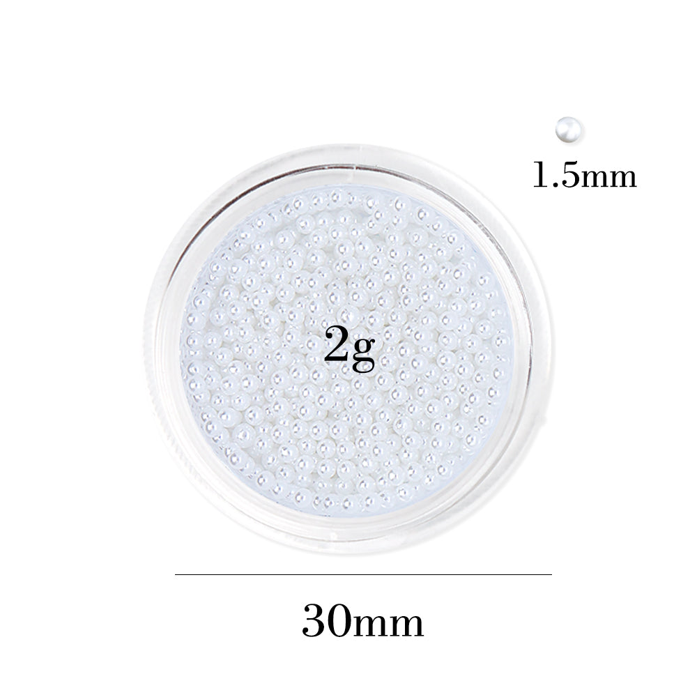 Round Pearls - 1.5 mm
